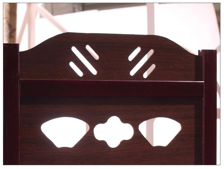 古典實木屏風福連文苑山屏風隔斷