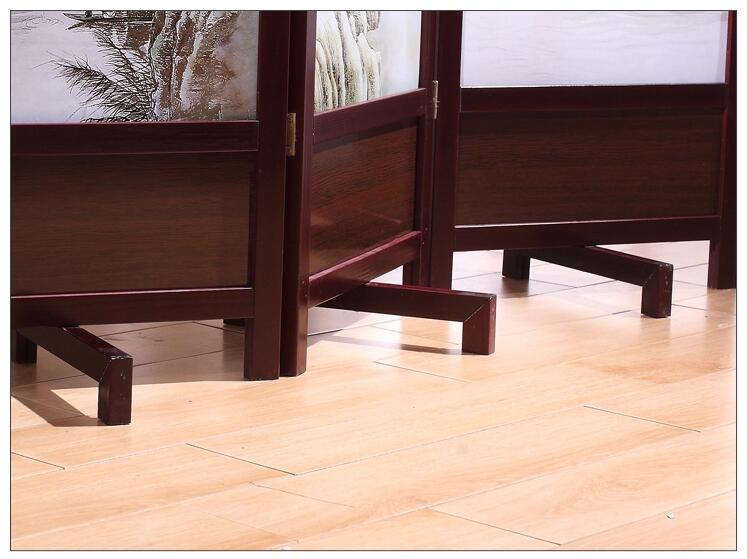 古典實木屏風福連文苑山屏風隔斷