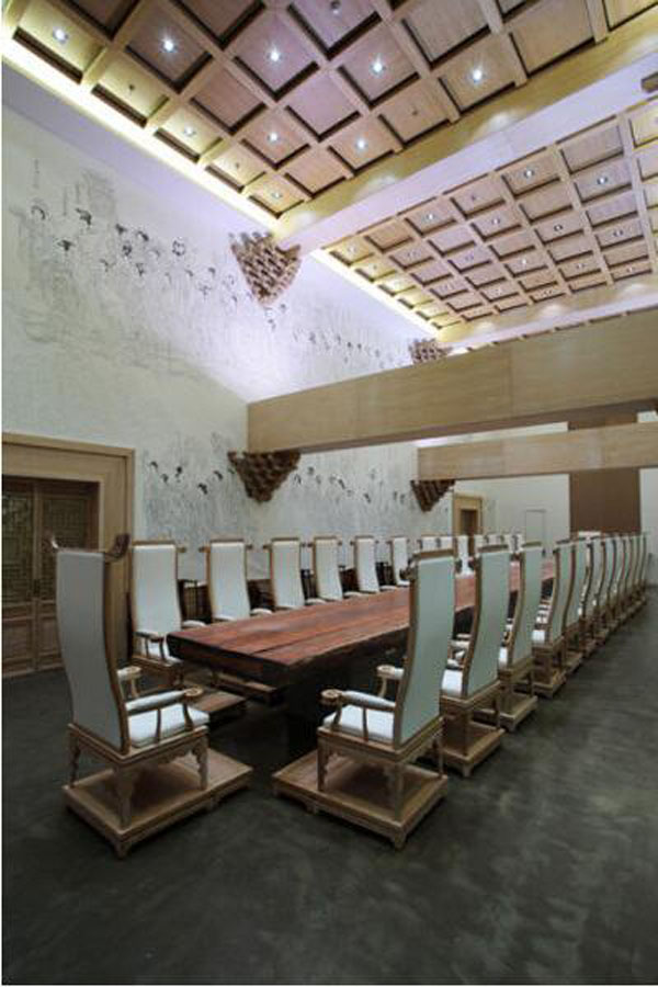 九朝會(huì)：雕欄玉砌，亭臺(tái)樓閣