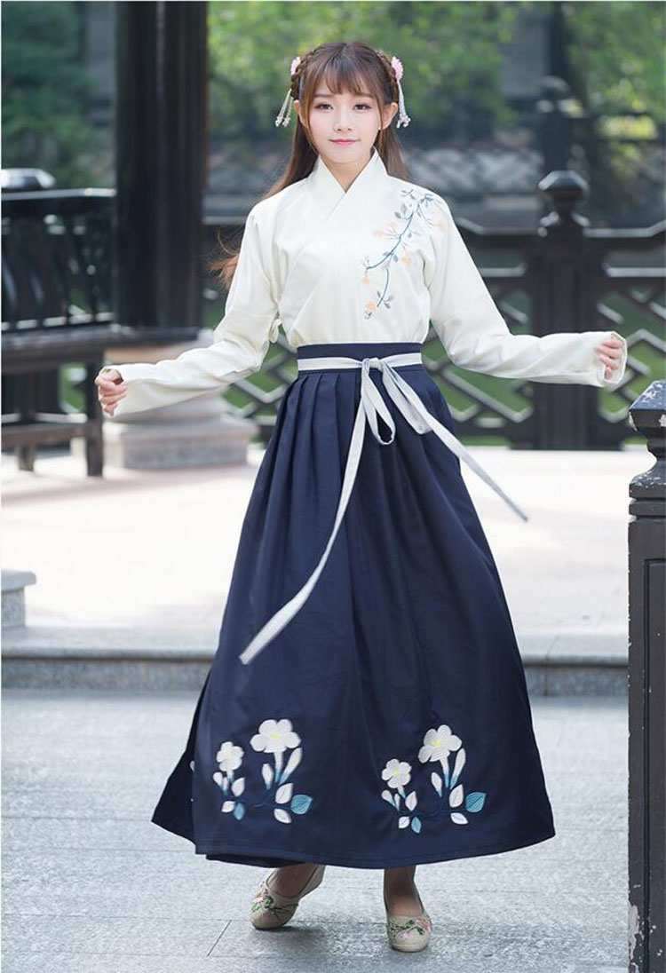 福連文苑女裝改良漢服女古裝