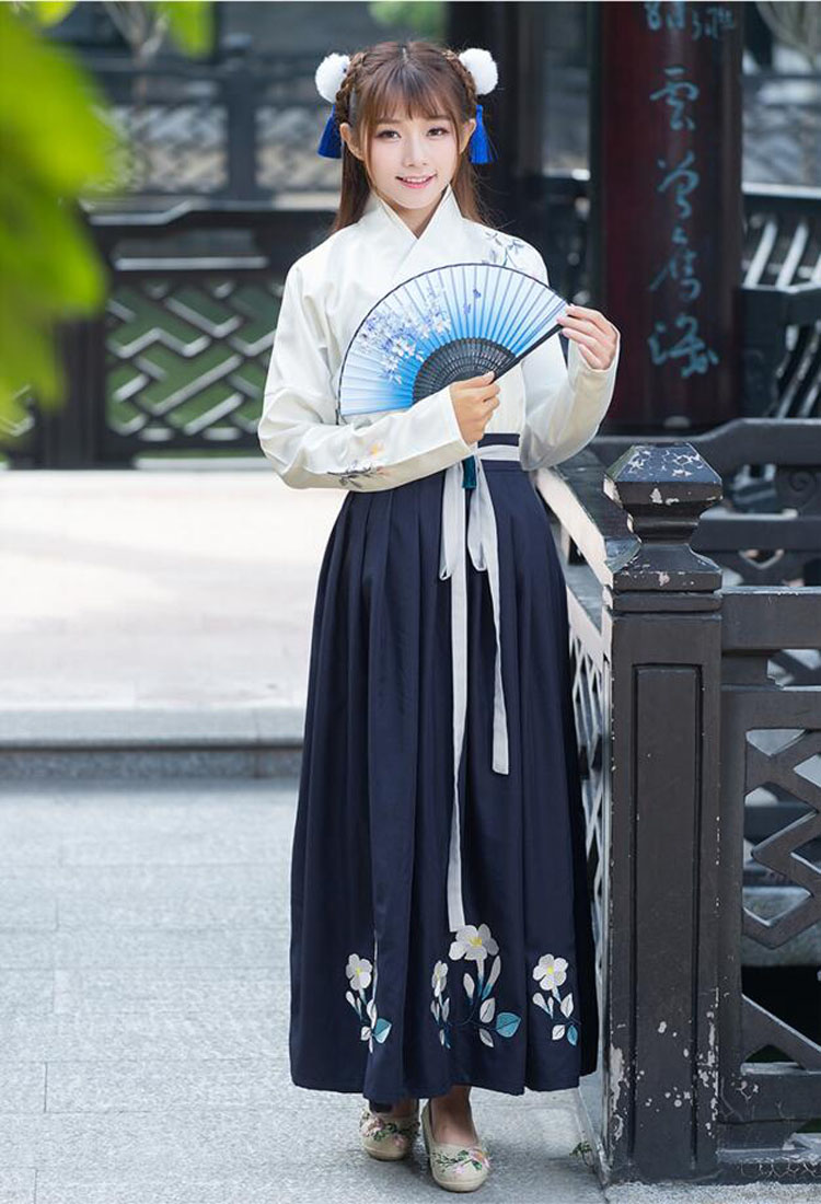 福連文苑女裝改良漢服女古裝