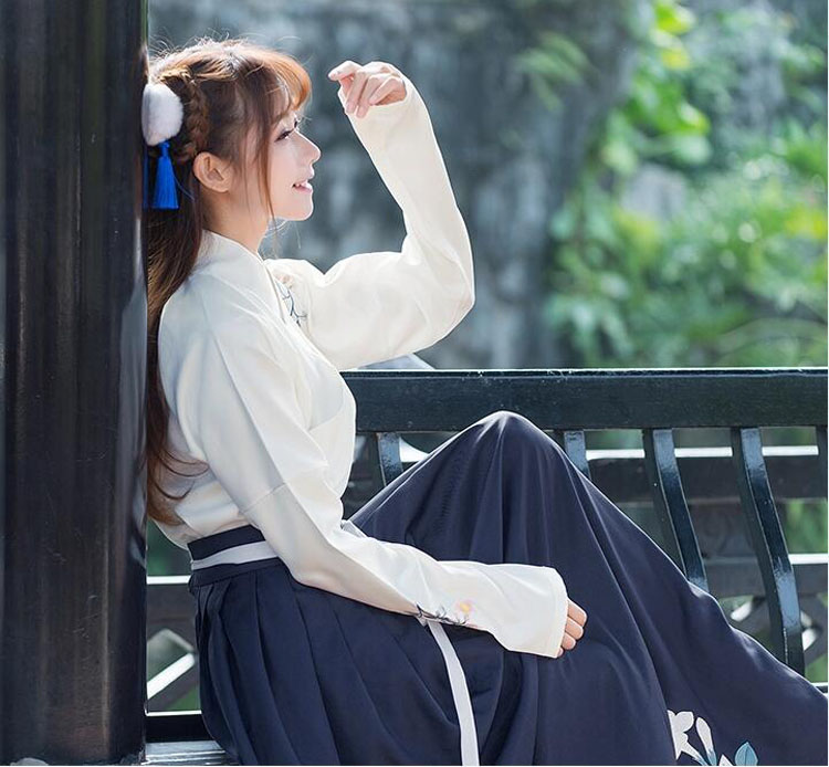 福連文苑女裝改良漢服女古裝