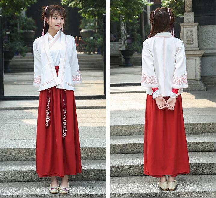 改良漢服古裝美女圖片