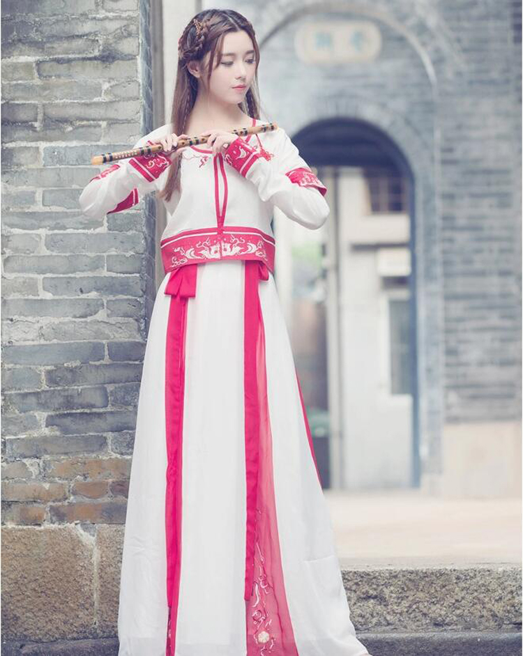 福連文苑古裝漢元素表演服