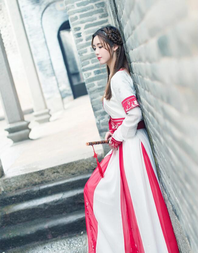 福連文苑古裝漢元素表演服