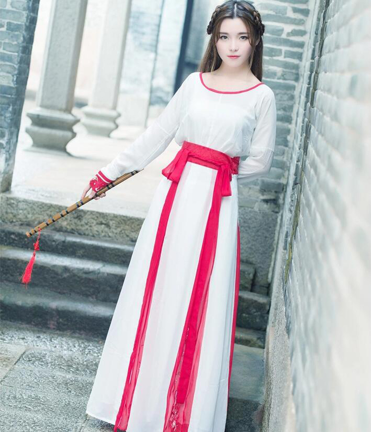 福連文苑古裝漢元素表演服