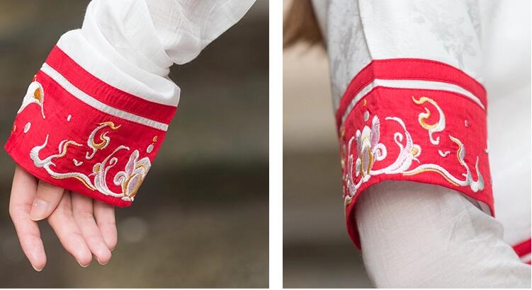 福連文苑古裝漢元素表演服