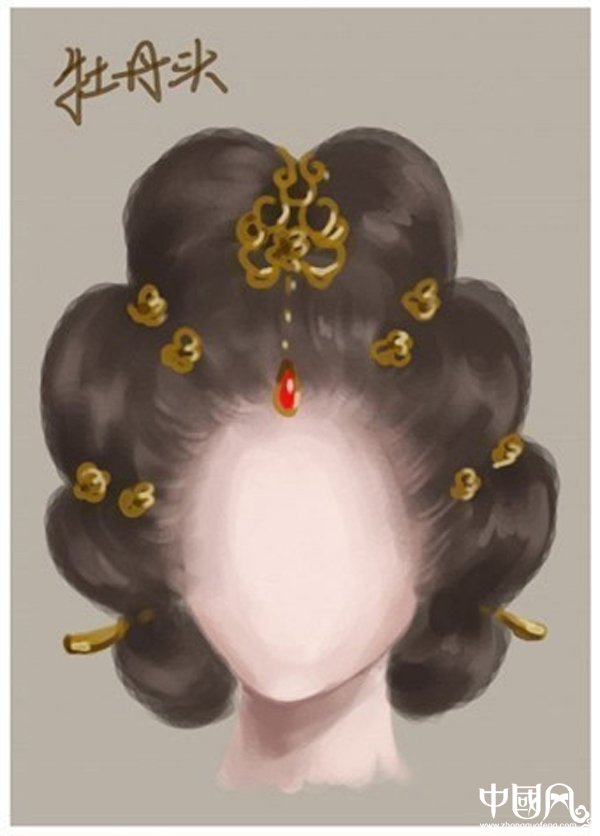 福連文苑女子古裝發(fā)型參考（十二）