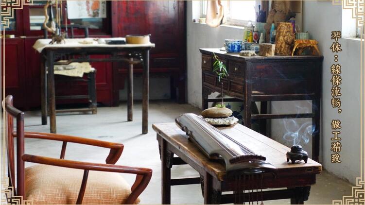 老杉木古琴樂(lè)器