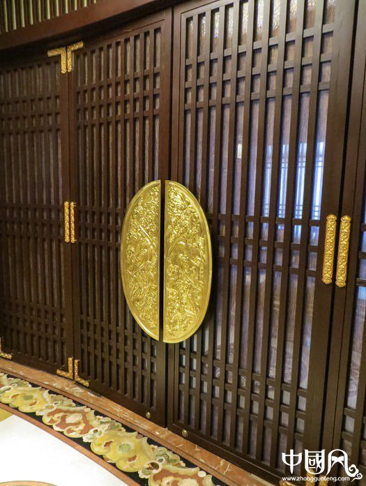 福連文苑中式大門圖片