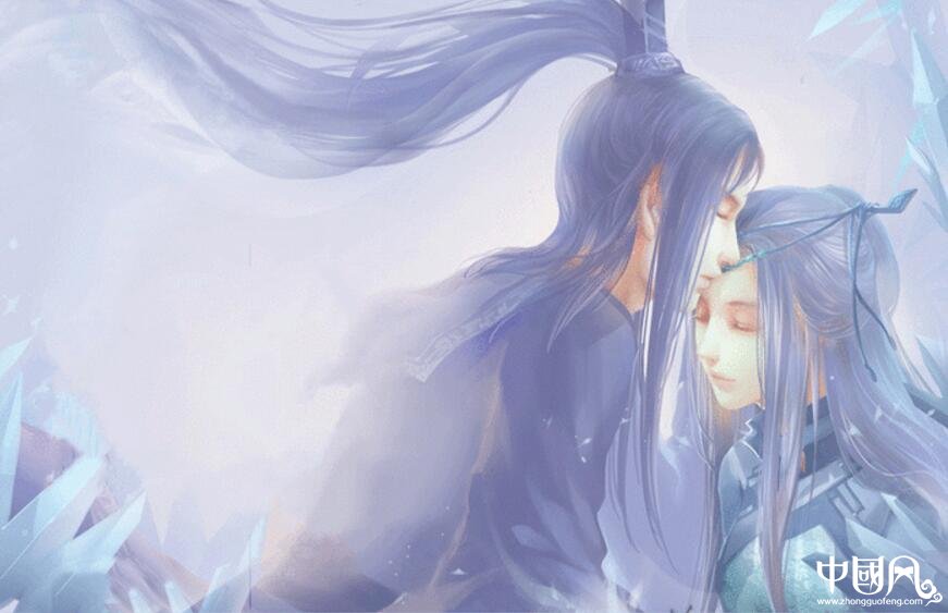 唯美古風句子:人唱晚晴初