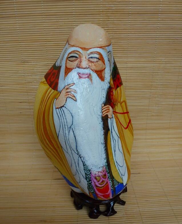 石頭彩繪 福連文苑彩繪