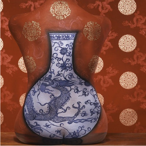 人體彩繪，彩繪圖片