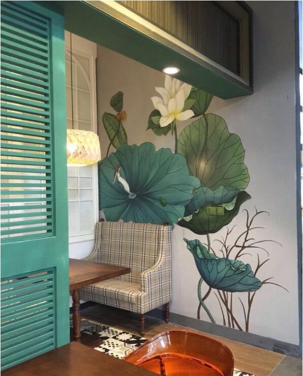 墻面彩繪藝術(shù)，彩繪圖片