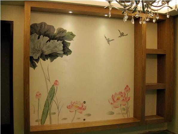 墻面彩繪藝術(shù)，室內(nèi)彩繪