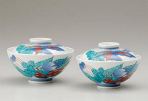 日本彩繪瓷器，彩繪圖片