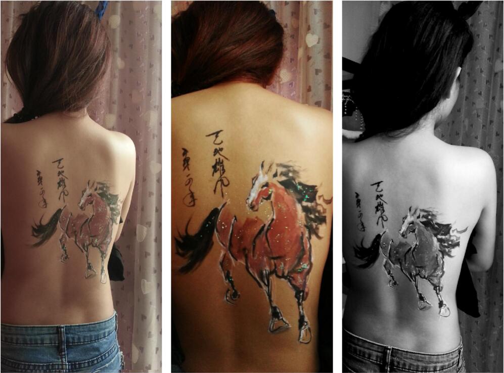 福連文苑人體彩繪，彩繪藝術(shù)