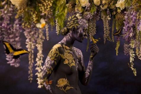 創(chuàng)意人體彩繪，彩繪藝術(shù)