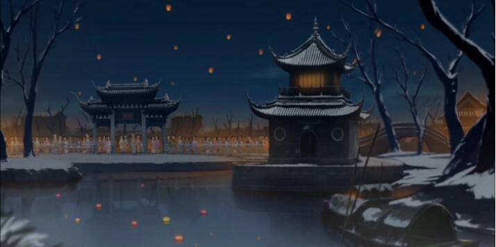 福連文苑國漫短片《元日》高清古風圖片