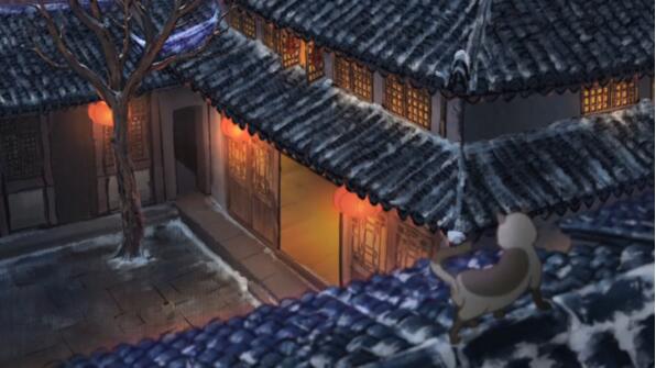 福連文苑國漫短片《元日》高清古風圖片