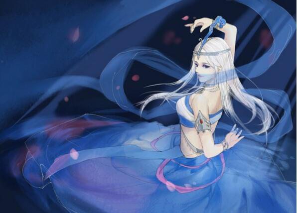 福連文苑國(guó)漫《秦時(shí)明月》雪女古風(fēng)圖片