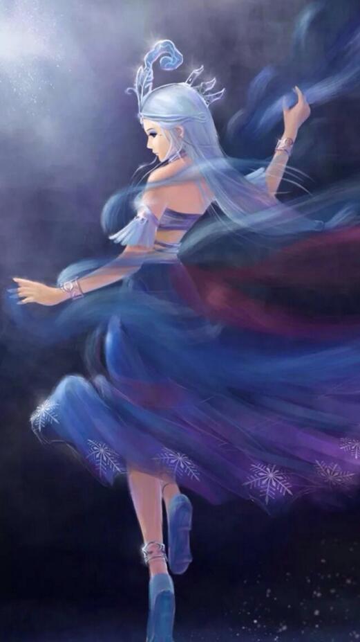 福連文苑國(guó)漫《秦時(shí)明月》雪女古風(fēng)圖片