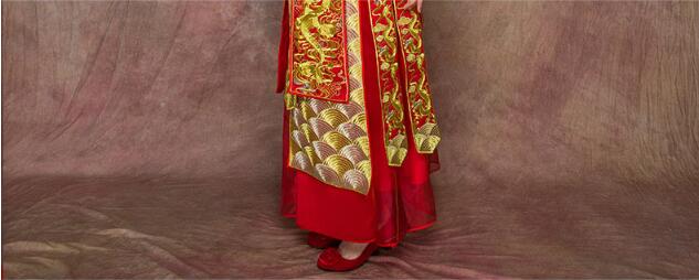 中式新娘服福連文苑嫁衣中式禮服圖片