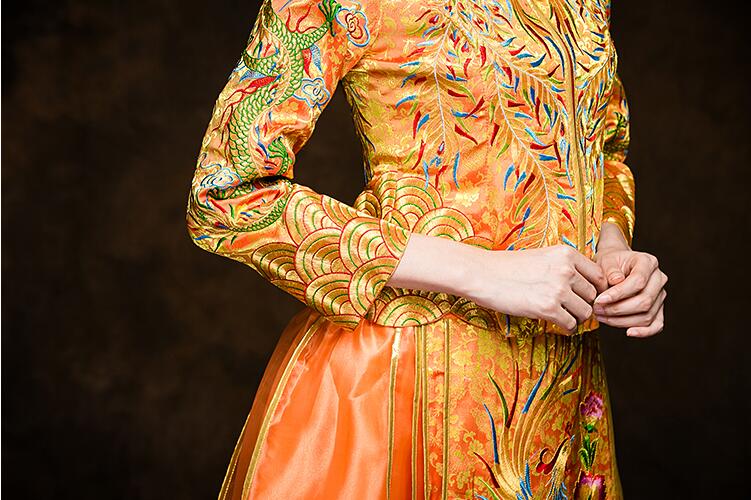 東方韻味秀禾服福連文苑中式禮服