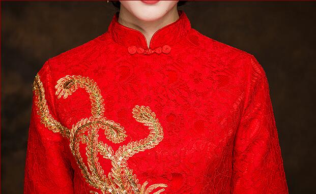 福連文苑禮服中式新娘禮服圖片