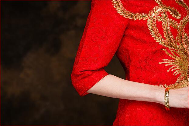 福連文苑禮服中式新娘禮服圖片