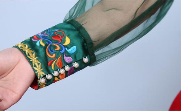 福連文苑刺繡新娘禮服中式婚禮禮服