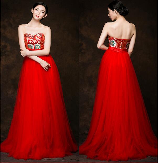 福連文苑古典禮服中式婚禮禮服