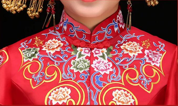 福連文苑新娘禮服中式婚禮禮服