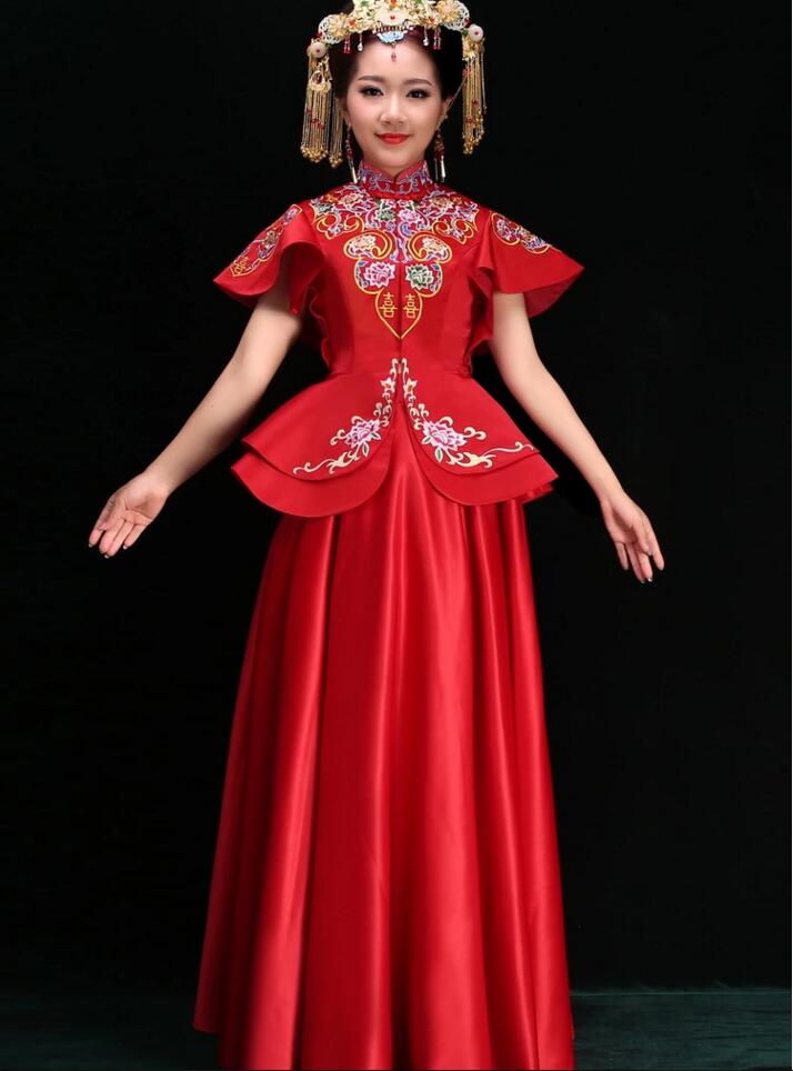 福連文苑新娘禮服中式婚禮禮服