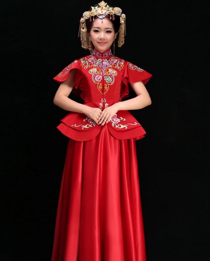 福連文苑新娘禮服中式婚禮禮服