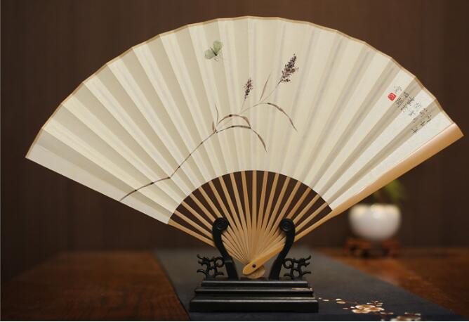 福連文苑玉竹折扇圖片