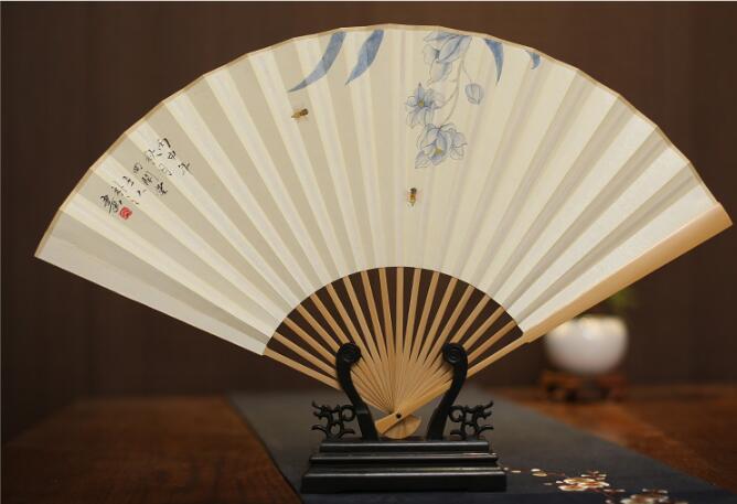 福連文苑玉竹折扇圖片
