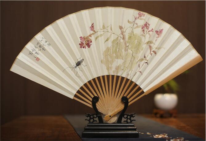福連文苑玉竹折扇圖片