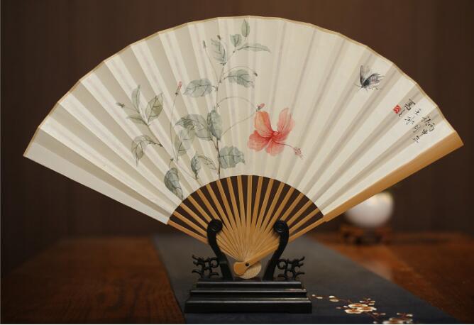 福連文苑玉竹折扇圖片