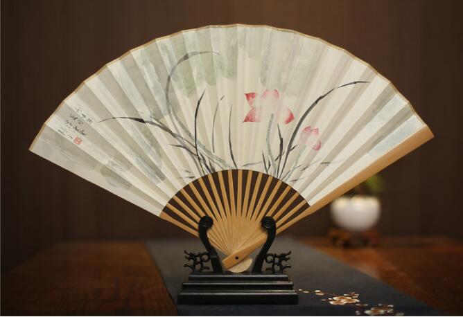 福連文苑玉竹折扇圖片