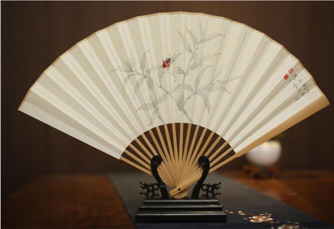福連文苑玉竹折扇圖片