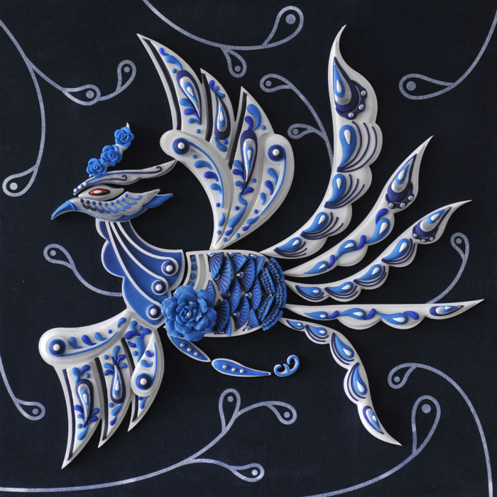 福連文苑鳳舞九天陶瓷圖片