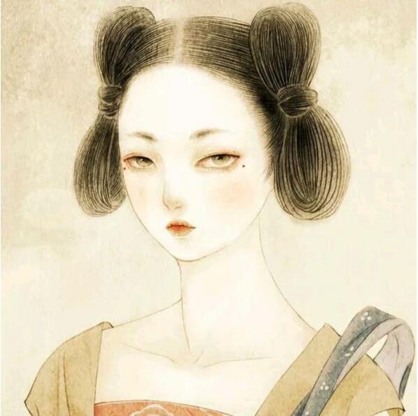 唯美古風動漫頭像，女生頭像