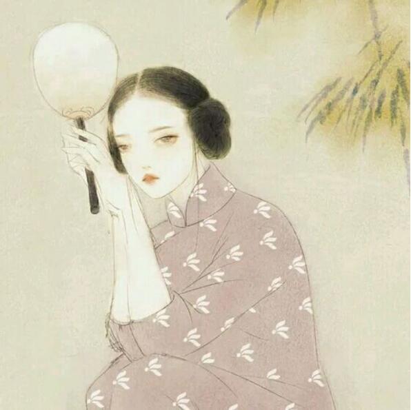 唯美古風動漫頭像，女生頭像