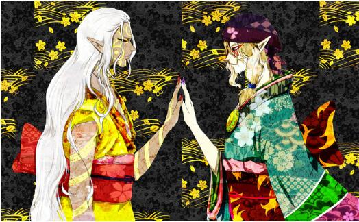 古風(fēng)動漫《怪化貓》圖片