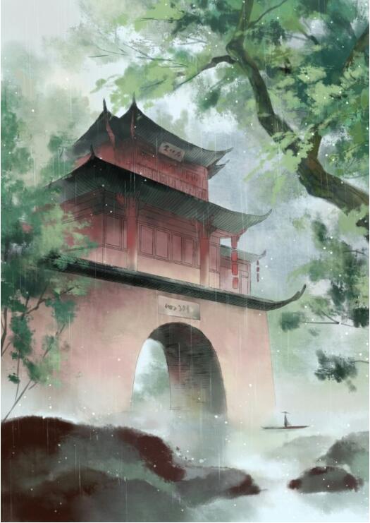 古風(fēng)漫畫《遠(yuǎn)山千霖》圖片，壁紙圖片