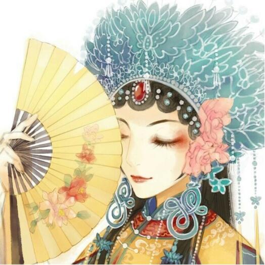 唯古風頭像，戲子頭像