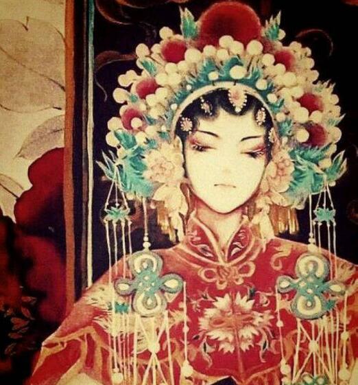 唯古風頭像，戲子頭像