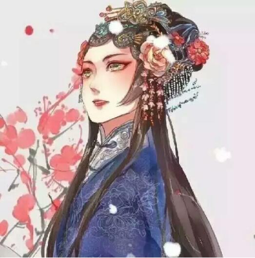 唯古風頭像，戲子頭像