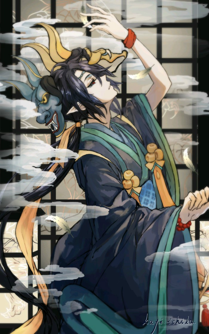 陰陽師般若古風圖片壁紙